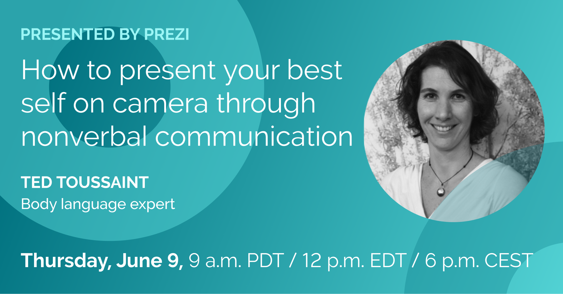 Ted Protocol How to present your best self on camera through nonverbal communication